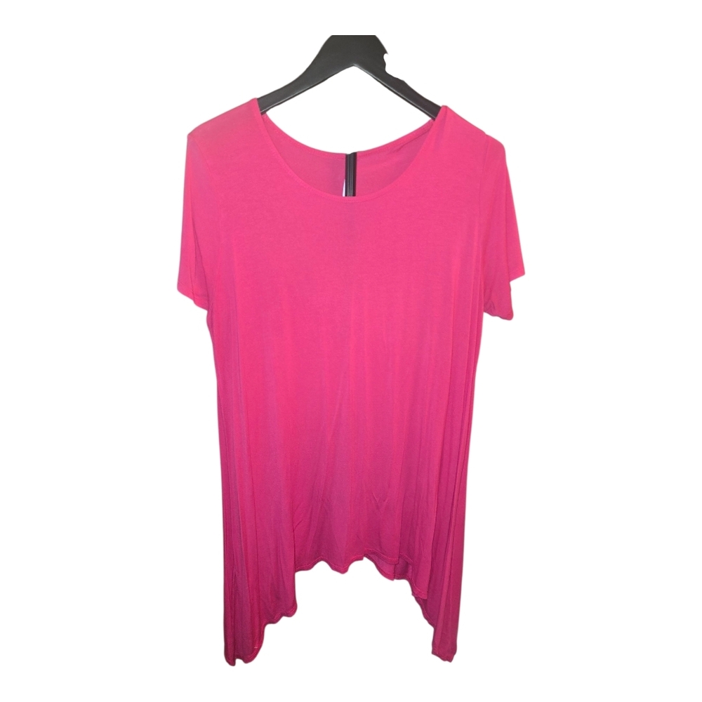 Azules Bright Pink Short Sleeve Tee